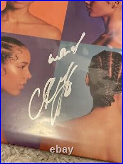 Alicia Keys Signed Vinyl LP Autograph 12 Album RARE