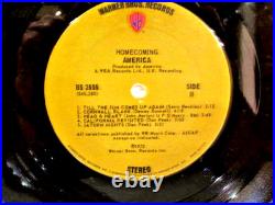 America-signed 2x- Homecoming 1972 Lp Vinyl-2nd Album-authenticated+hologram