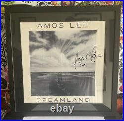 Amos Lee Dreamland Autographed Signed Vinyl Album