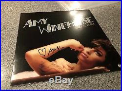 Amy Winehouse Signed Back to Black Album LP Record Vinyl RARE