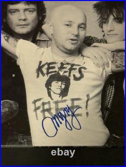 Angry Anderson Rose Tattoo Signed Vinyl Record Album LP Autographed Mad Max