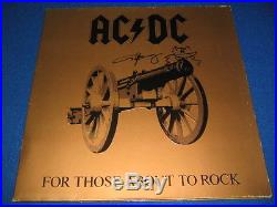 Angus Young AC/DC ORIGINAL SIGNED Vinyl LP Album with exact photo proof