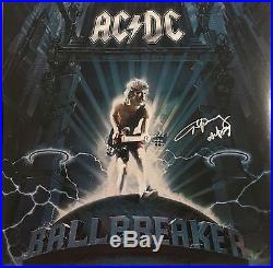 Angus Young Signed Ballbreakers Album Vinyl Rare New AC/DC