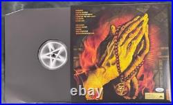 Anthrax Band all 4 withScott Ian Signed Vinyl Album LP Autographed Record Auto JSA