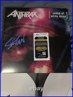 Anthrax Sound Of White Noise Vinyl Gatefold Album 2LP Signed Scott Ian JSA COA Anthrax Sound Of White Noise Vinyl Gatefold Album 2LP Signed Scott Ian JSA COA