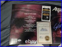 Anthrax Sound Of White Noise Vinyl Gatefold Album 2LP Signed Scott Ian JSA COA