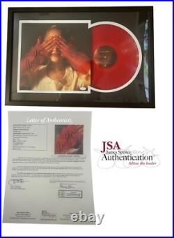 Ariana Grande Hand Signed Framed Autograph Eternal Sunshine Vinyl Album Jsa Loa Ariana Grande Hand Signed Framed Autograph Eternal Sunshine Vinyl Album Jsa Loa
