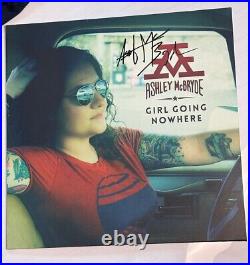 Ashley Mcbryde Signed Album LP Vinyl Beckett Cert Free Ship Girl Going Nowhere