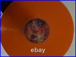 Authentic Juice Wrld Signed Death Race For Love Album 2 Disc Orange Vinyl