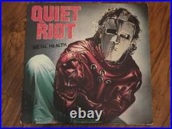 Autographed Quiet Riot Mental Health Vinyl LP Record Album