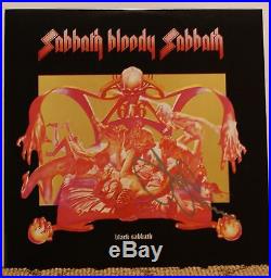Autographed Tony Iommi Black Sabbath Sabbath Bloody Sabbath LP vinyl Album