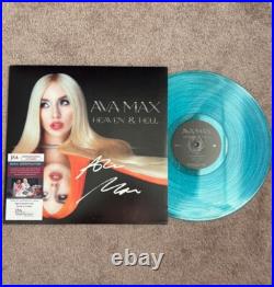Ava Max Signed Autographed Heaven & Hell Vinyl Album Sweet but Psycho JSA COA