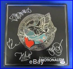 Avett Brothers +2 Band Signed Emotionalism LP Vinyl Album PSA/DNA AB00878
