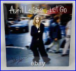 Avril Lavigne Signed Autographed Let Go Vinyl Record Album LP Beckett COA