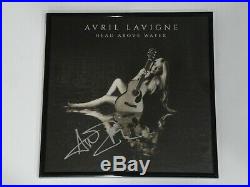 Avril Lavigne Signed Framed Head Above Water Vinyl Album Proof Jsa Coa