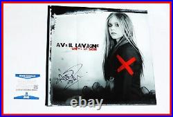 Avril Lavigne Signed Under My Skin Lp Album Record Lp Vinyl Beckett Psa