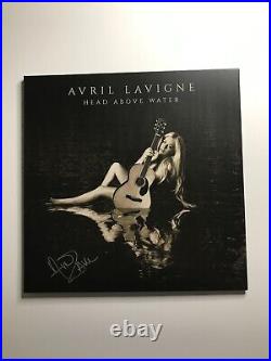 Avril Lavigne signed Head Above Water vinyl LP album record EXACT PROOF