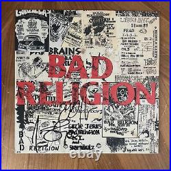 BAD RELIGION signed vinyl album ALL AGES GREG GRAFFIN & JAY 1