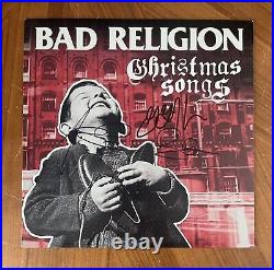 BAD RELIGION signed vinyl album CHRISTMAS SONGS GREG GRAFFIN 1