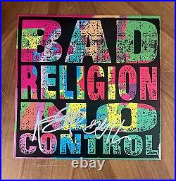 BAD RELIGION signed vinyl album NO CONTROL GREG GRAFFIN & JAY 1