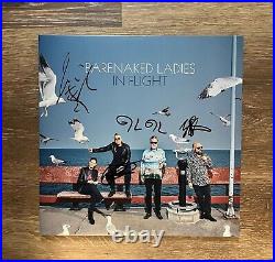 BARENAKED LADIES signed vinyl album IN FLIGHT ED, TYLER, JIM & KEVIN 1