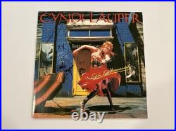 BECKETT COA CYNDI LAUPER Signed Autographed She's So Unusual Vinyl Album LP