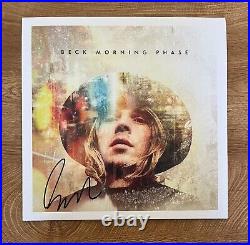 BECK HANSEN signed vinyl album MORNING PHASE 2