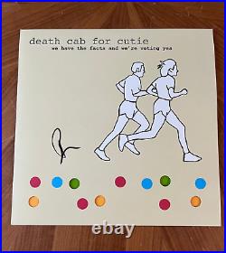 BEN GIBBARD signed vinyl album DEATH CAB FOR CUTIE WE HAVE THE FACTS 1