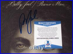 BILLY JOEL Piano Man Autograph SIGNED LP Vinyl Record Album Beckett BAS COA