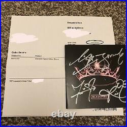 BLACKPINK The Album SIGNED AUTOGRAPHED CD Booklet & Vinyl Official PLZ READ