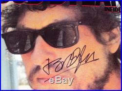 BOB DYLAN Infidels AUTOGRAPHED Signed AUTO Vinyl mint Record LP AMAZING ALBUM