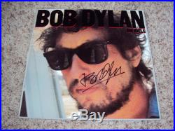BOB DYLAN Infidels AUTOGRAPHED Signed AUTO Vinyl mint Record LP AMAZING ALBUM