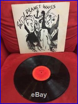 BOB DYLAN Planet Waves With The Band AUTOGRAPHED Signed Vinyl Record LP ALBUM