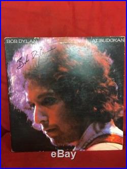 BOB DYLAN at Budokan AUTOGRAPHED Signed Vinyl Record double LP AMAZING ALBUM