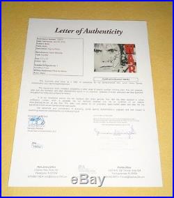 BONO signed U2 autographed WAR record vinyl album! JSA/LOA (Full Letter!)