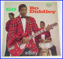 BO DIDDLEY Signed Autograph Go Bo Diddley Album Vinyl Record LP