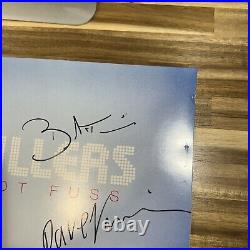 BRANDON FLOWERS THE KILLERS SIGNED HOT FUSS VINYL ALBUM Autograph Rock Not Cd
