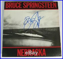 BRUCE SPRINGSTEEN Signed Autograph Nebraska Album Vinyl Record LP