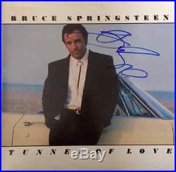 BRUCE SPRINGSTEEN WITH PSA/DNA COA ORIGINAL SIGNED Vinyl LP Album