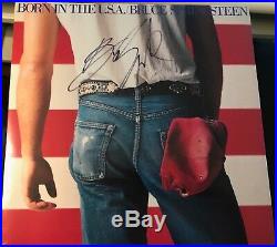 BRUCE SPRINGSTEEN signed Born in the USA ALBUM LP vinyl AUTOGRAPH JSA LOA cert