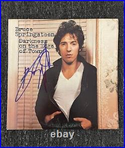 BRUCE SPRINGSTEEN signed vinyl album DARKNESS ON THE EDGE OF TOWN PROOF