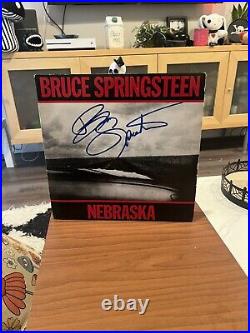 BRUCE SPRINGSTEEN signed vinyl album NEBRASKA