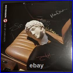 Bad Religion Age Of Unreason signed Vinyl Record Lp Autographed Band Album