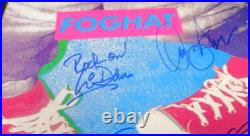 Band Signed 4 Signatures Vinyl album TIGHT SHOES FOGHAT 1
