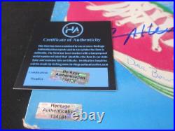 Band Signed 4 Signatures Vinyl album TIGHT SHOES FOGHAT 1