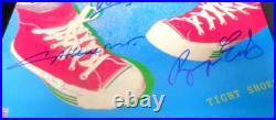 Band Signed 4 Signatures Vinyl album TIGHT SHOES FOGHAT 1