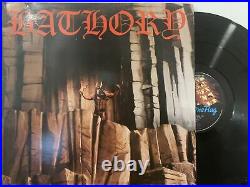 Bathory Under The Sign Of The Black Mark 1987 LP Under One Flag FLAG 11 VG+/EX
