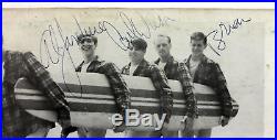Beach Boys (6) Brian, Dennis, Al, Carl (2) & Mike Signed Album Cover W Vinyl BAS