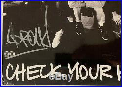 Beastie Boys Autographed Check Ur Head Vinyl Record Album signed x3 Beckett BAS