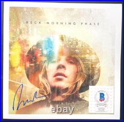 Beck Hansen Signed Morning Phase Vinyl Album Grammy Singer Odelay Bas